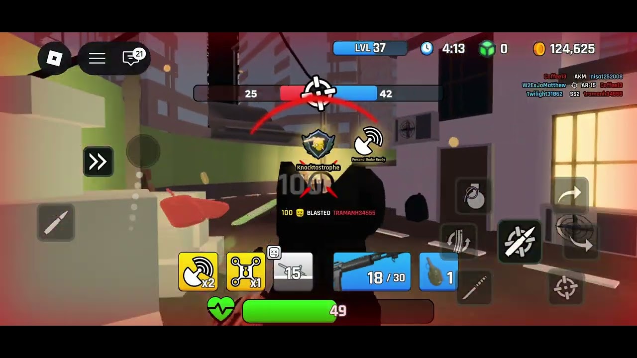 Team deathmatch in roblox