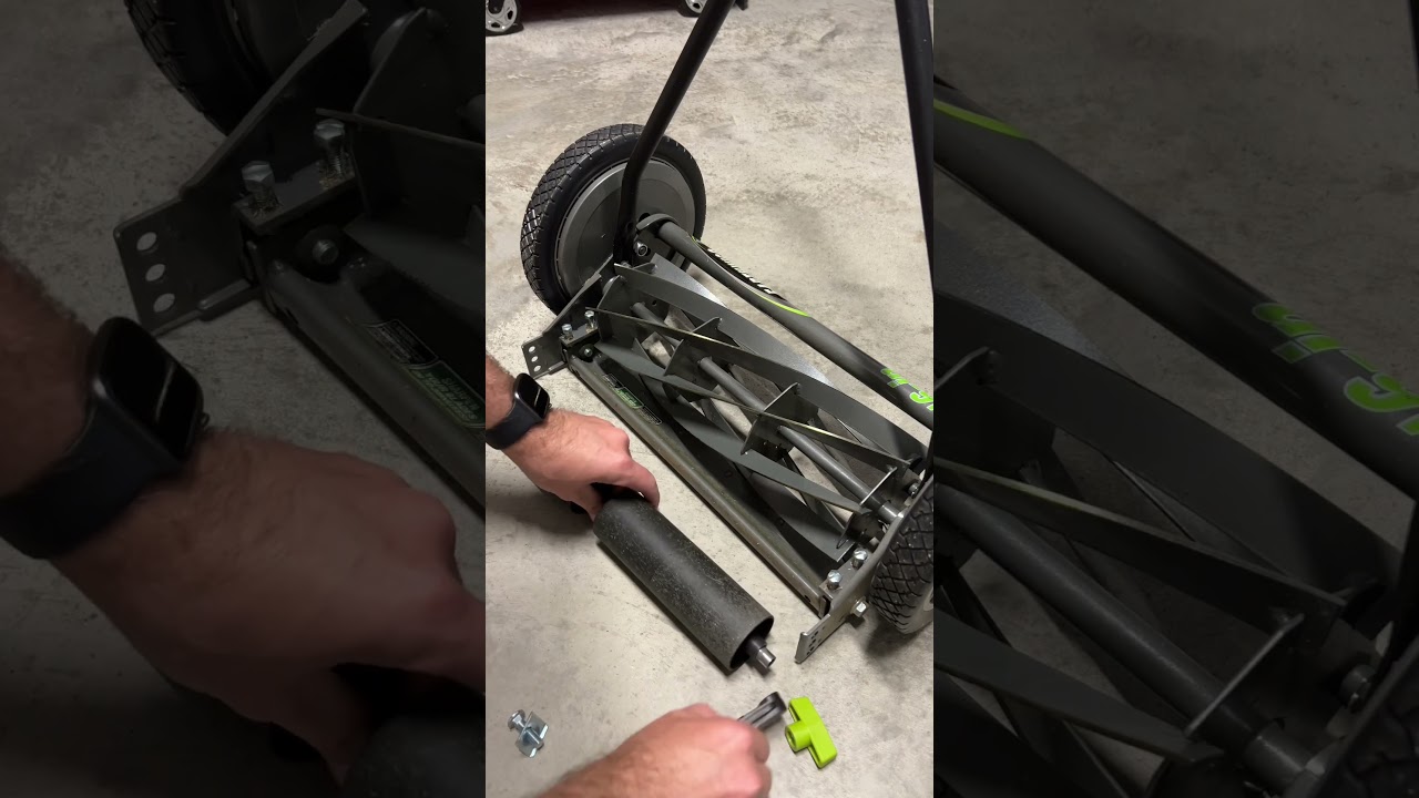 Earthwise Reel Mower Upgrade 