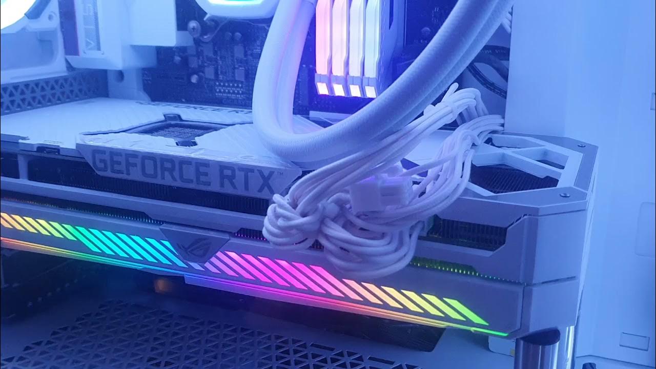 ASUS ROG STRIX RTX 3080 white edition oc 화이트 스트릭스 (화스) 3080 고주파 Coil