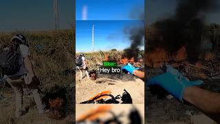 Biker Started Fire For Views !😱