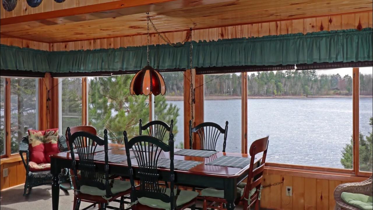 SOLD NW WI condo cabin on Lower Eau Claire Lake. Gordon WI. YouTube