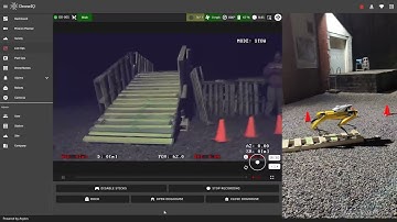Asylon DroneDog Obstacle Course at Night via DroneIQ