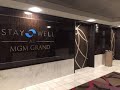 MGM Grand Hotel &amp; Casino Las Vegas- Stay Well room review - Grand two queen room