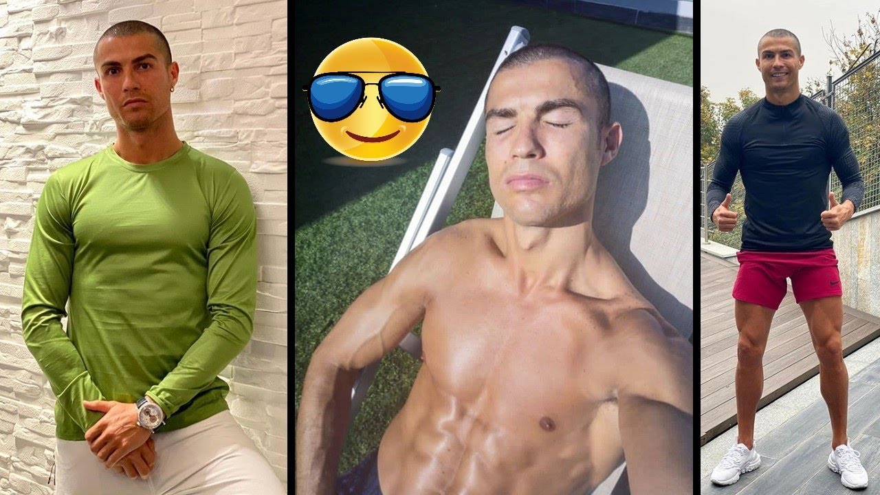 Cristiano Ronaldo New Haircut Siiiiiiiiiii 💪🏽💥 - YouTube