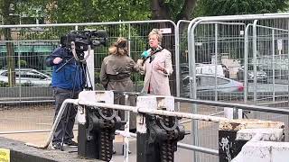 Tent city 'cleaned' up again !   #ireland #live #dublin #viral #instagram #tiktok