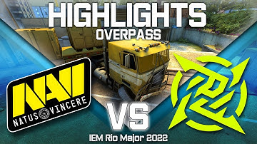 NAVI vs NIP - Overpass (map 3) - BLAST Premier Fall Final | CSGO | HIGHLIGHTS