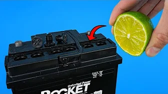 Don't throw away Old Batteries! This Simple Trick Restores Old  Batteries Like New😱