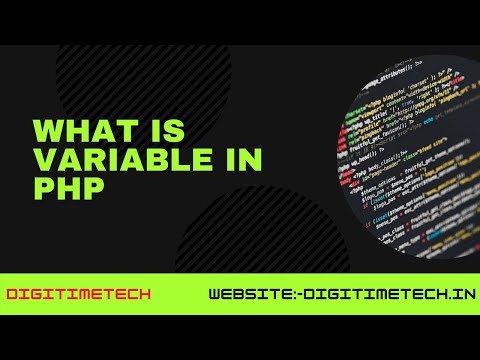 what is php variable||php tutorial hindi