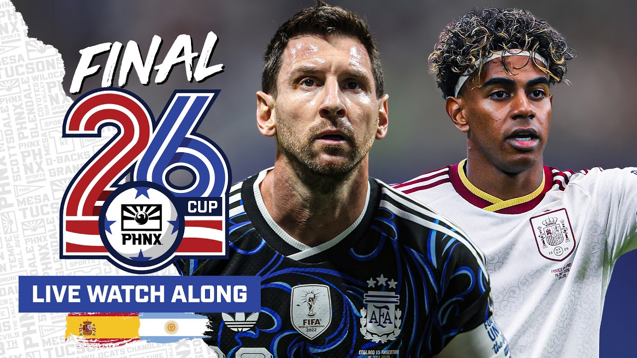 Spain vs. Argentina World Cup Final LIVE Watchalong | FIFA World Cup 2026