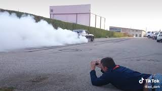 Tiktok Nissan Skyline R33 Burnout - Please Subscribe And Like
