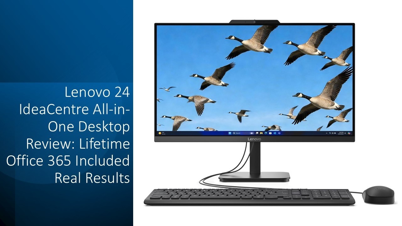 Lenovo 24 IdeaCentre All-in-One Desktop Review: Lifetime Office