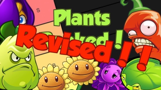 PvZ2 Tier List, I'm sick of those (ranked on level 1 plants) : r/ PlantsVSZombies