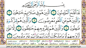 ايمن سويد سورة المؤمنون