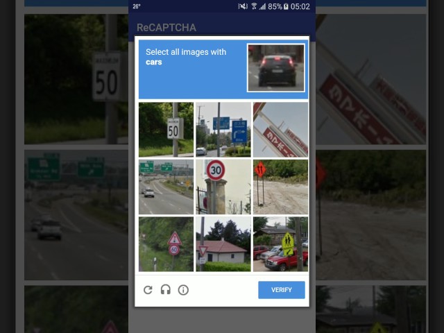 SafetyNet reCAPTCHA API in Android App demo