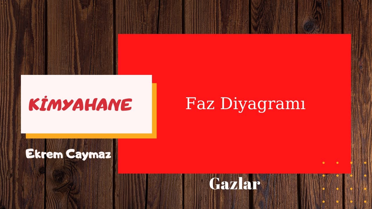 KimyaHane-Faz Diyagramı