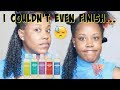 I Wanted This Product To Work SO BAD! FLAKE CITY! | CURL MIX PURE FLAXSEED GEL
