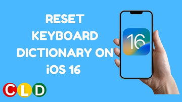 How to reset iOS 16 keyboard dictionary