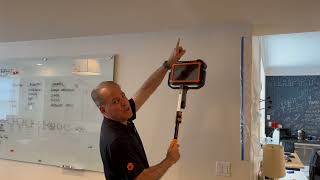 How to Scan Ceilings with the InSite Pro Wall Imager | Extension Pole Feature