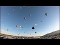 Albuquerque Balloon Fiesta Morning and Mass Ascension 12 Oct 2019 Time Lapse