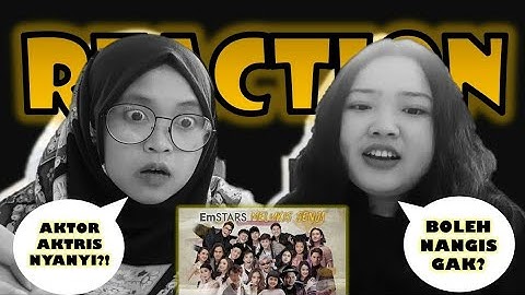 REACTION || EmSTARS-Melukis Senja | Merinding weehh