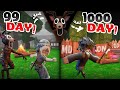 رحلة 99 ليلة تحولت إلى 1000 ليلة وكشف اسرار الماب I99 Night 1000 Days Roblox 
