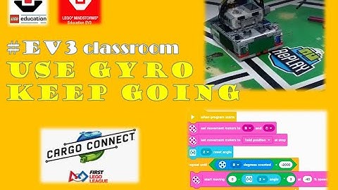 FLL Robot drive Perfectly Straight  EV3 Classroom