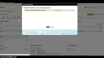 How To Forward Affiliate Link Using Godaddy.com