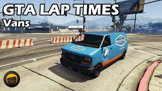 Fastest Vans (2020) - GTA 5 Best Fully Upgraded Cars Lap Time Countdown