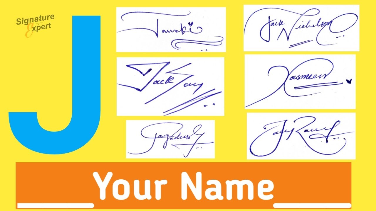 the name jeffrey as signatures