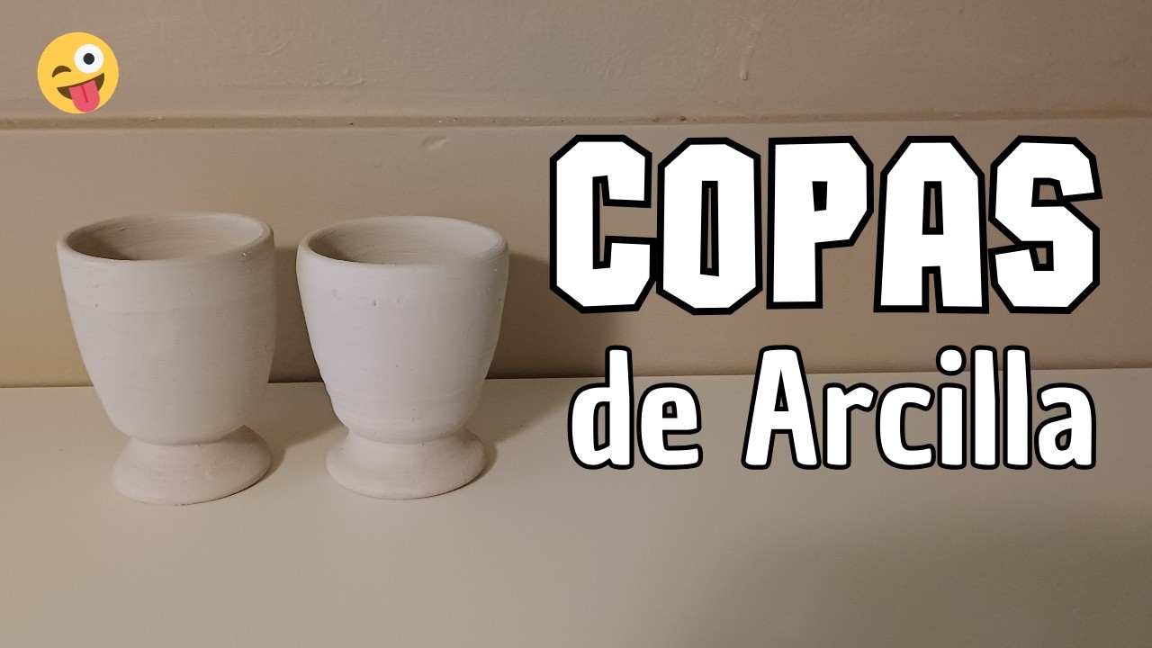 Torneo copas de ARCILLA😜​totalmente ARTESANAL