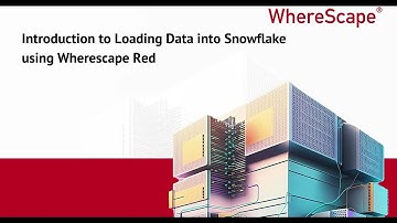 Load SQL Server into Snowflake using WhereScape RED