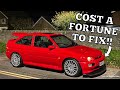 MY NEW ESCORT COSWORTH KEEPS OVERHEATING
