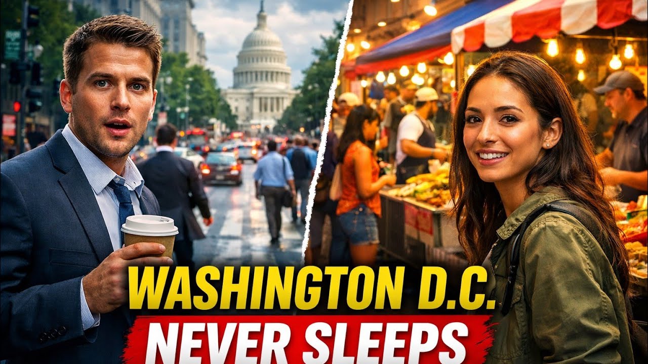 Washington D.C. Street Life | America’s Capital Never Sleeps