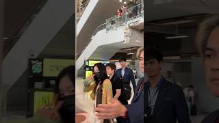 Welcoming Taeyeon to Thailand [11.08.23]  she waved at me 😭 #kpop #taeyeon