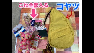 この見た目で結構入る？！【ヘルシーバックバッグ】