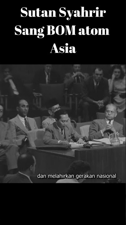 Pidato Sutan Syahrir Rapat Dewan Keamanan PBB #shorts