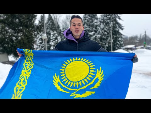 Реакция Людей на Флаг Казахстана! Знают ли Русские Девушки Казахстан?