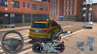 Mercedes GLE SUV 4X4 - Fast Uber Driver - Car Games Android iOS Gameplay screenshot 2