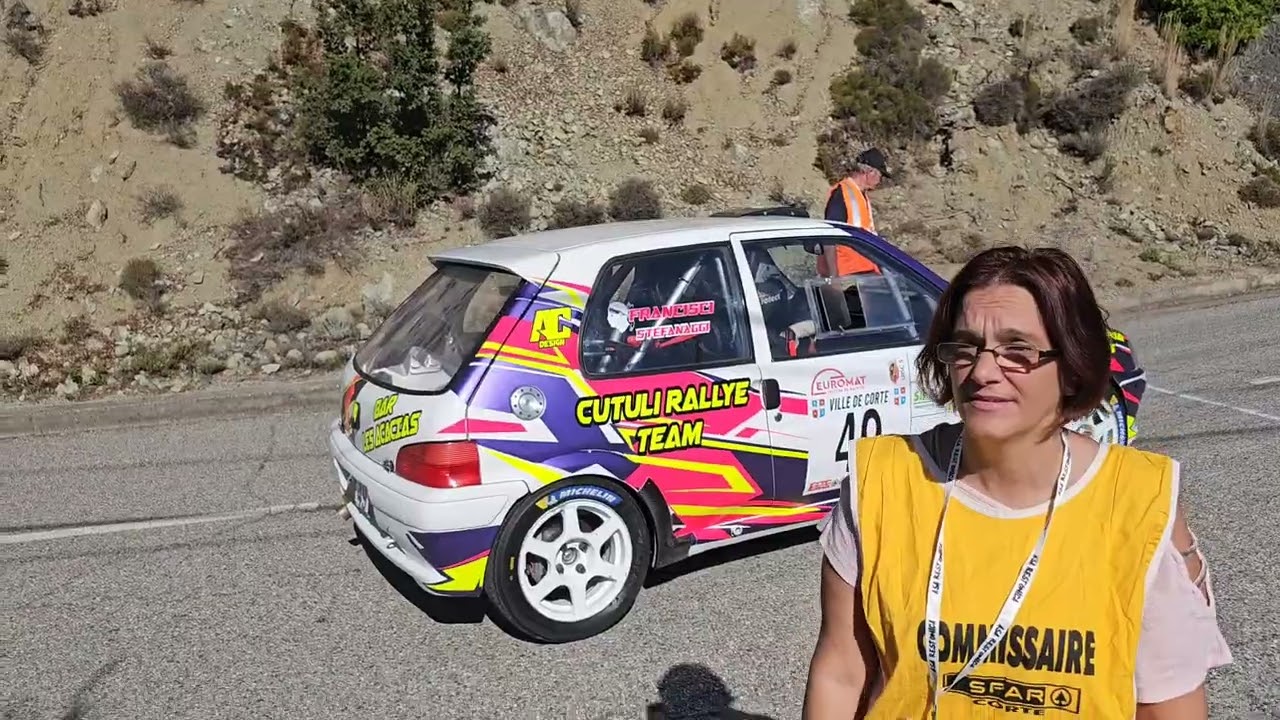 Rallye centre corse es1 20/09/2025
