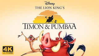 The Lion Kings Timon & Pumbaa - S01 1995 Opening Theme Song 4K