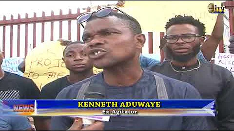 Youths in Oil producing areas protest against lack of basic amenities in their communities