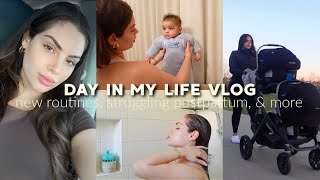 DAY IN MY LIFE VLOG♡ New Routines, Struggling Postpartum, & More!