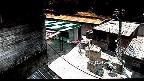 Epic Cross Map Throwing Knife! Must See! MW3