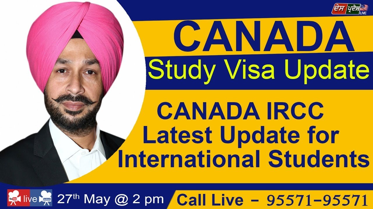 CANADA Study Visa Update |CANADA IRCC Latest Update for International ...