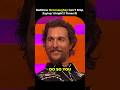 Matthew McConaughey on Saying “Alright” Three Times 😄