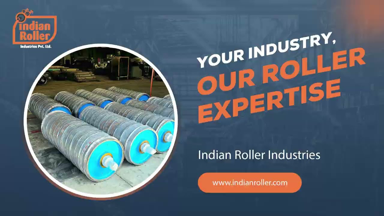 Why Every Industry Needs a Different Industrial Roller | Custom Engineered Rollers Explained
