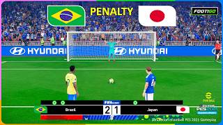 BRAZIL vs JAPAN - World Cup 2026 - Penalty Shootout  Video G