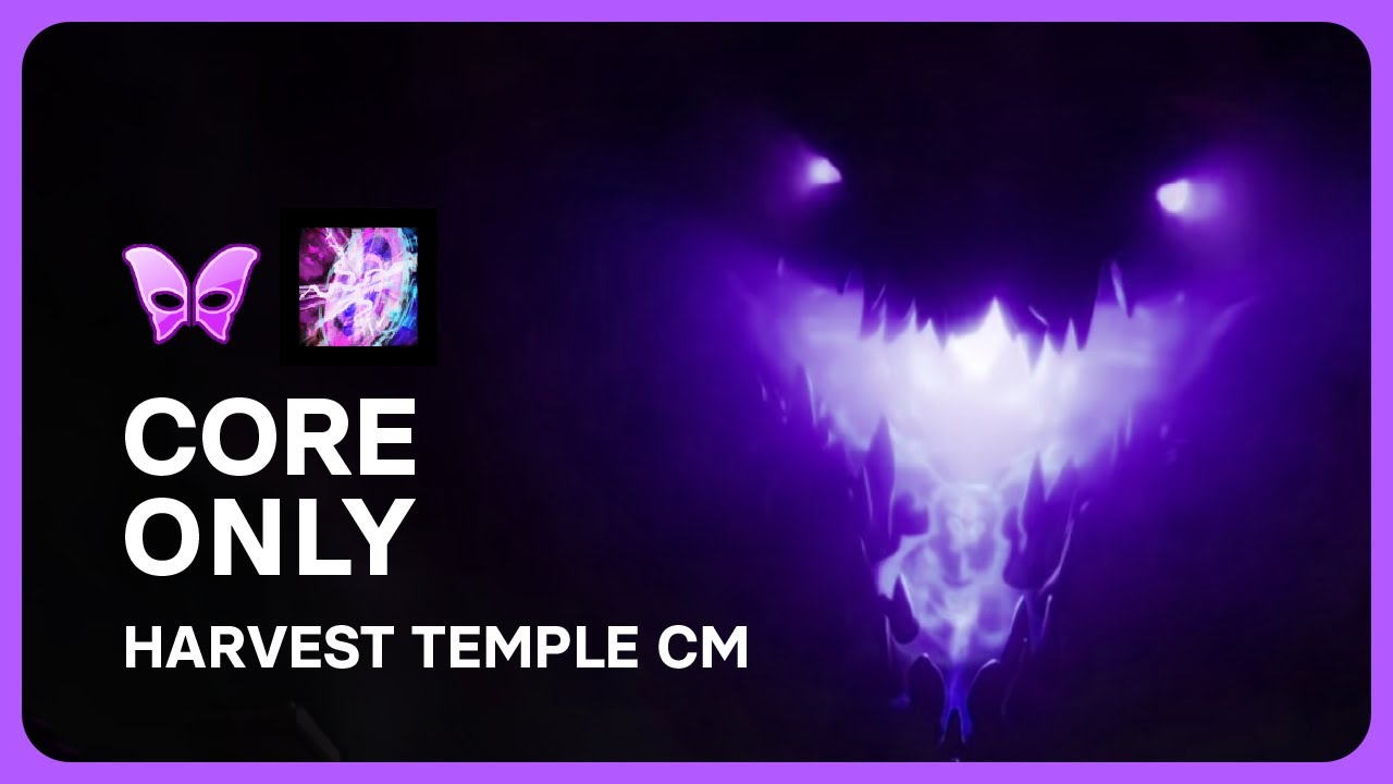 Core Only Harvest Temple CM | Power Mesmer Portal POV