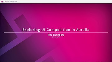 FrontEnd Creator   Exploring UI Composition in Aurelia