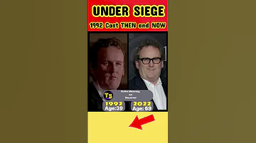 UNDER SIEGE 1992 Cast Then and Now How They Changed #shorts
